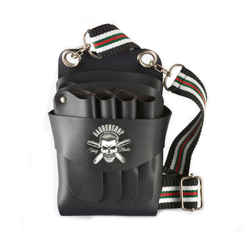 CARTUCHERA NEGRA HIPSTER MAN SKULL - ZZ MEN