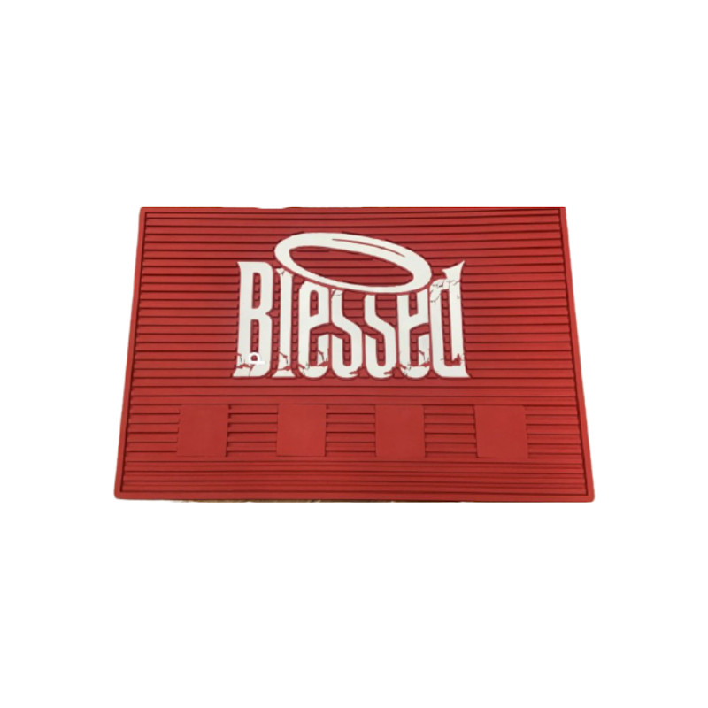 ALFOMBRA IMANTADA PARA 4 MÁQUINAS ROJA - BLESSED