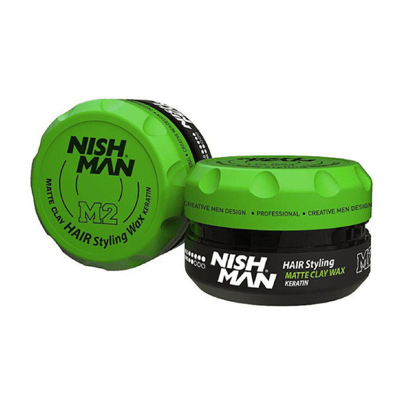 PASTA CLAY KERATIN WAX M SERIES M2 100ml - NISHMAN