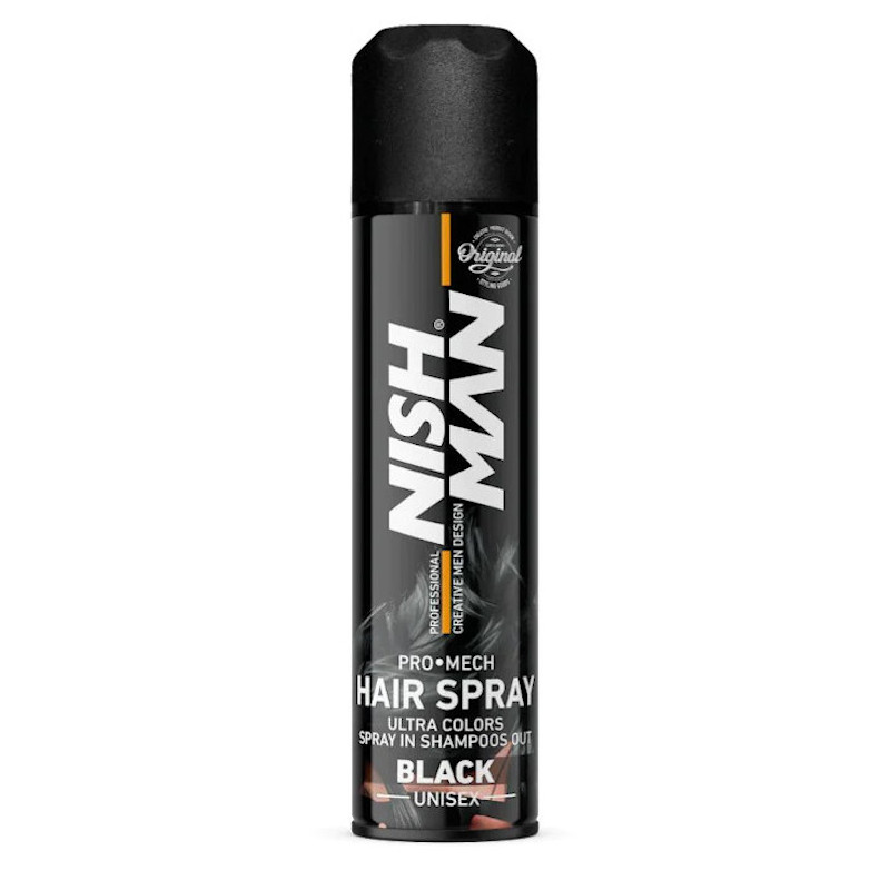 LACA COLOR NEGRO 150ml - NISHMAN