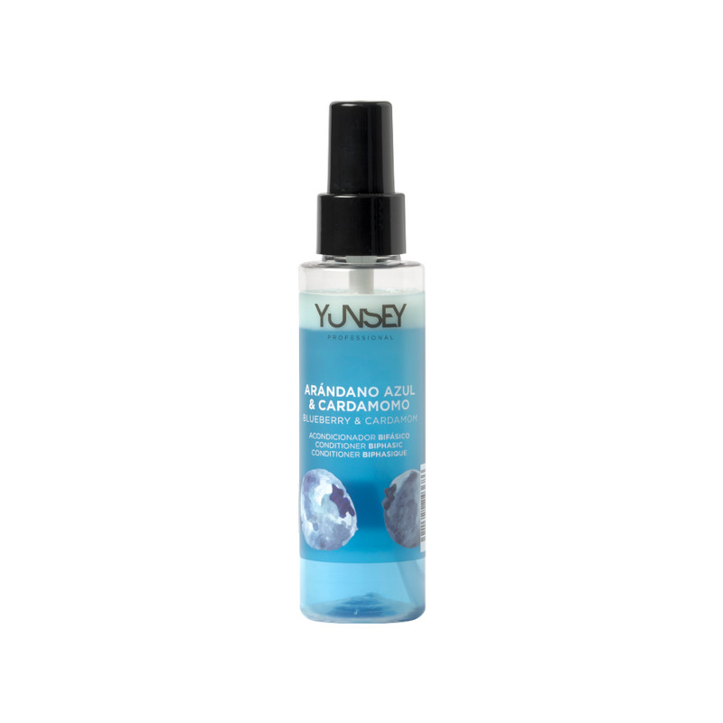 ACOND. BIFÁSICO ARÁNDANO AZUL 100ml - YUNSEY