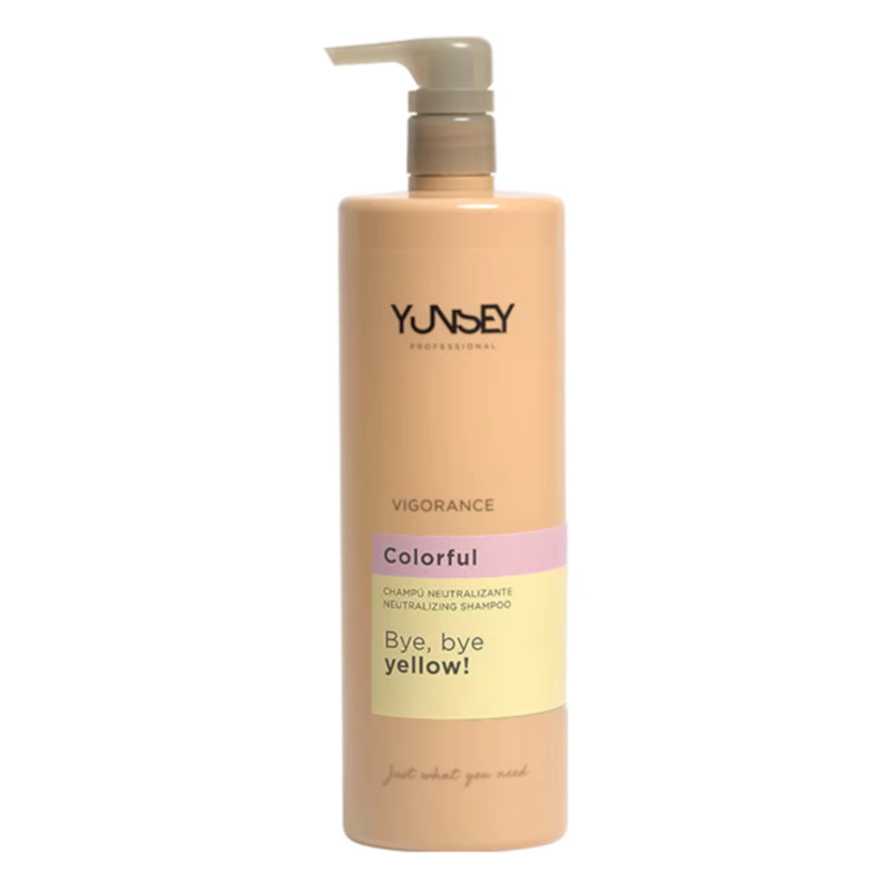 CHAMPÚ CAB. BLANCOS BYE YELLOW 1 LITRO - YUNSEY