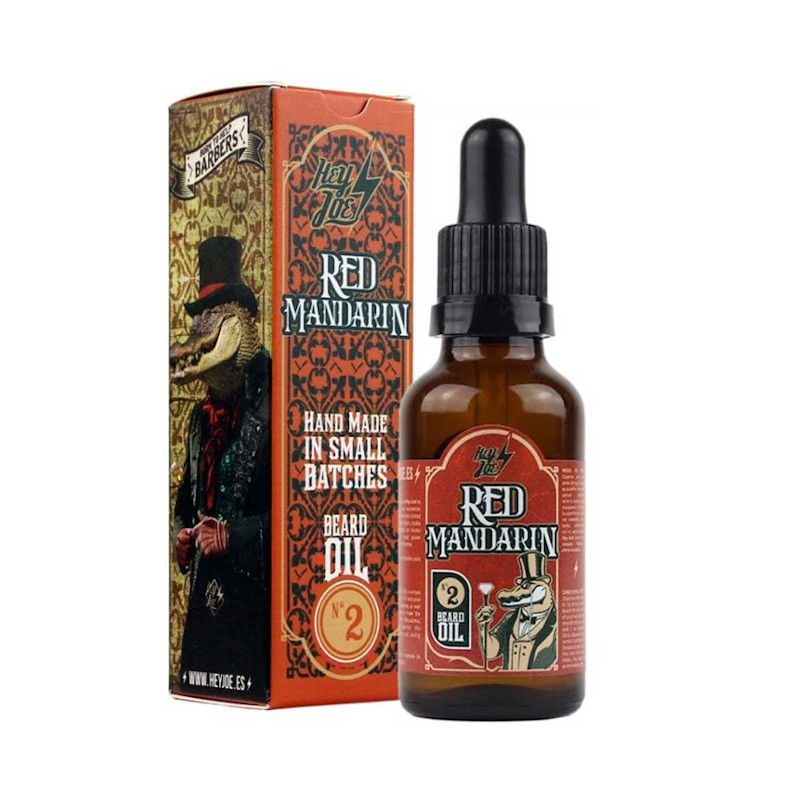 ACEITE PARA BARBA Nº2 RED MANDARIN 30 ML - HEY JOE