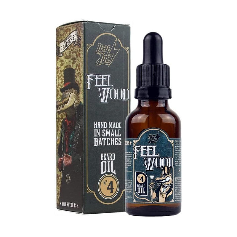 ACEITE PARA BARBA Nº4 FEEL WOOD 30ML - HEY JOE