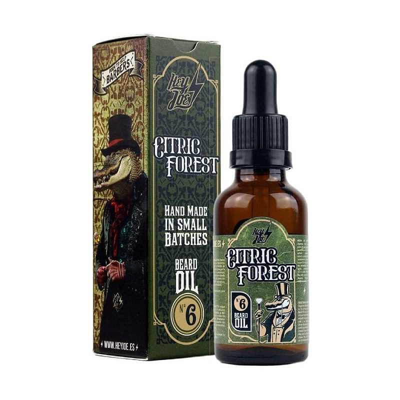 ACEITE PARA BARBA Nº6 CITRIC FOREST 30ML - HEY JOE