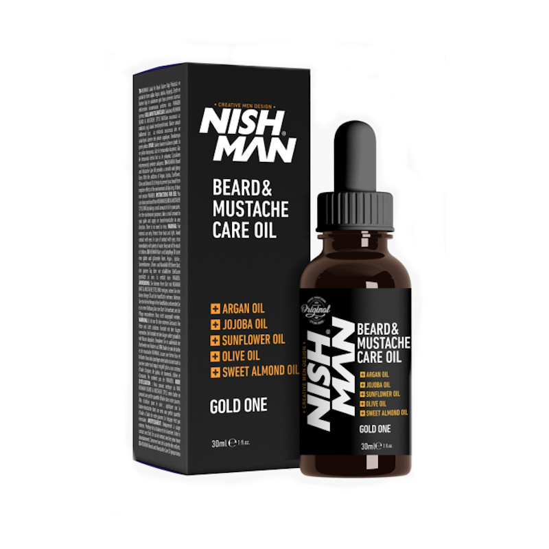 ACEITE BARBA GOLD ONE 30ml - NISHMAN