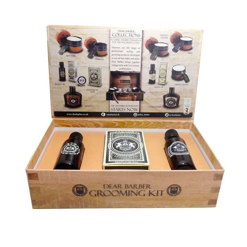 ESTUCHE PARA BARBA Y BIGOTE - DEAR BARBER