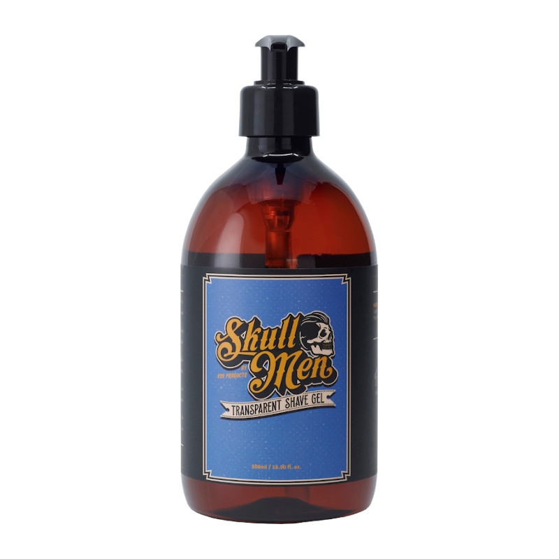 GEL AFEITADO TRANSPARENTE 500ML - SKULL MEN