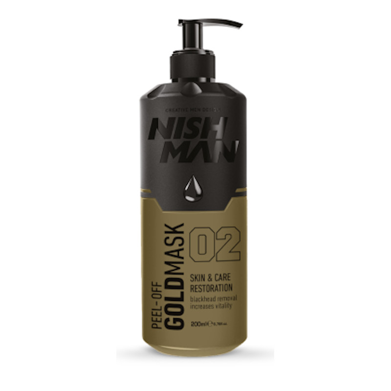 MASCARILLA GOLD PEEL-OFF MASK 200ml - NISHMAN