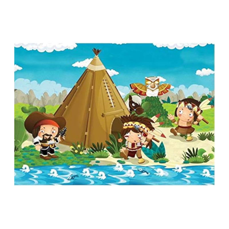 CAPA INFANTIL INDIOS (80X105) - STEINHART