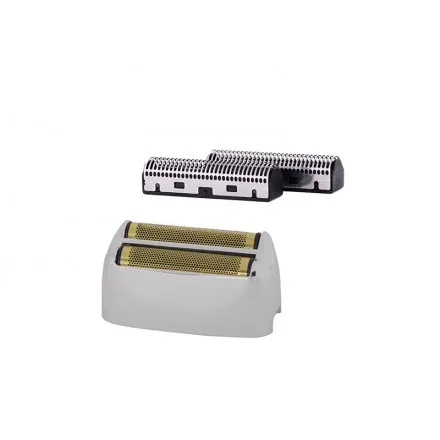 [36364] CABEZAL + PACK 2 PEINES/CUCHILLA RETRO RAZOR SILVER - PERFECT BEAUTY