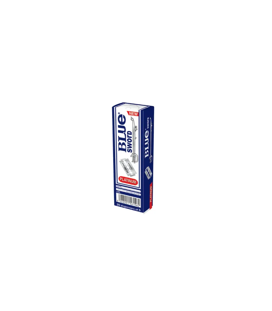 CAJA 100 CUCHILLAS PARTIDAS BLUE SWORD - FAMA