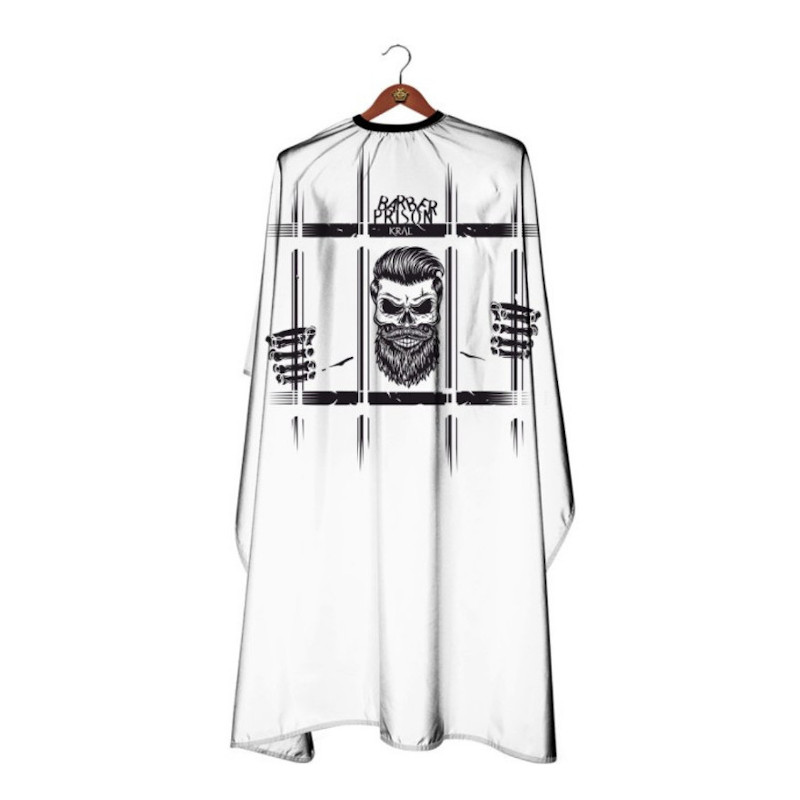 CAPA CORTE BARBER PRISON BLANCA - INPHINITA