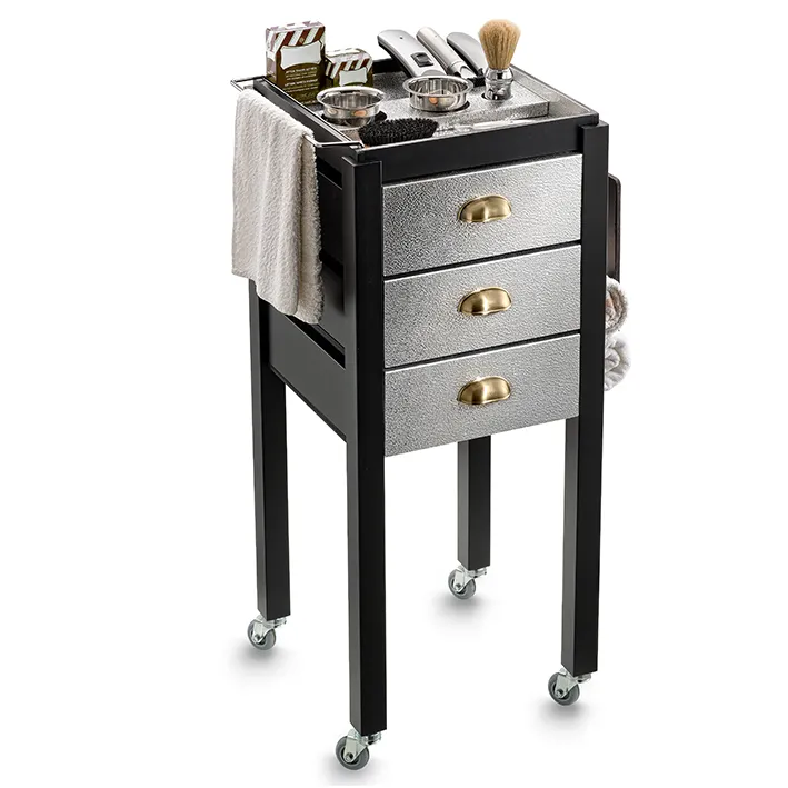 [04698/54] CARRITO BARBERO MADERA Y METAL - RAGNAR