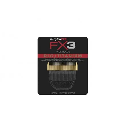 [37160] FX3 DLC TITANIUM CLIPPER BLADE - BABYLISS PRO