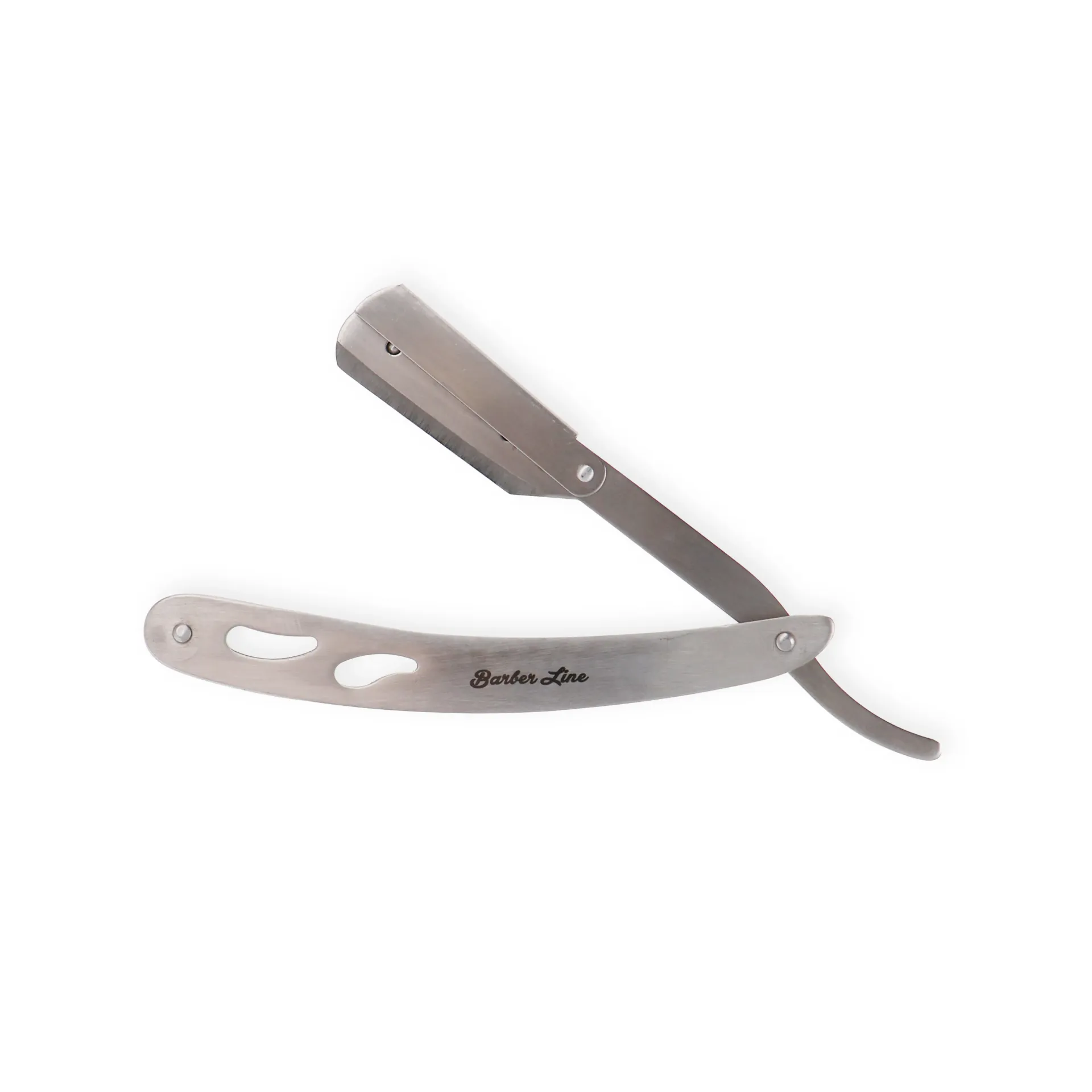 [06058] NAVAJA AFEITAR METÁLICA HOJA CAMBIABLE - BARBER LINE