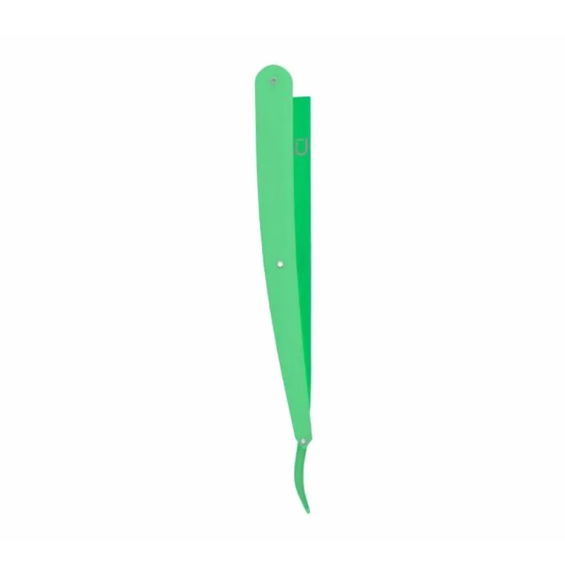 NAVAJA CARRIL MANGO DE PLASTICO VERDE - L3VEL3