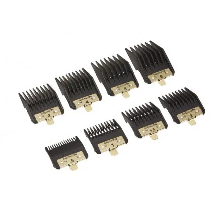 PACK 8 PEINES PREMIUM ORO - BABYLISS PRO