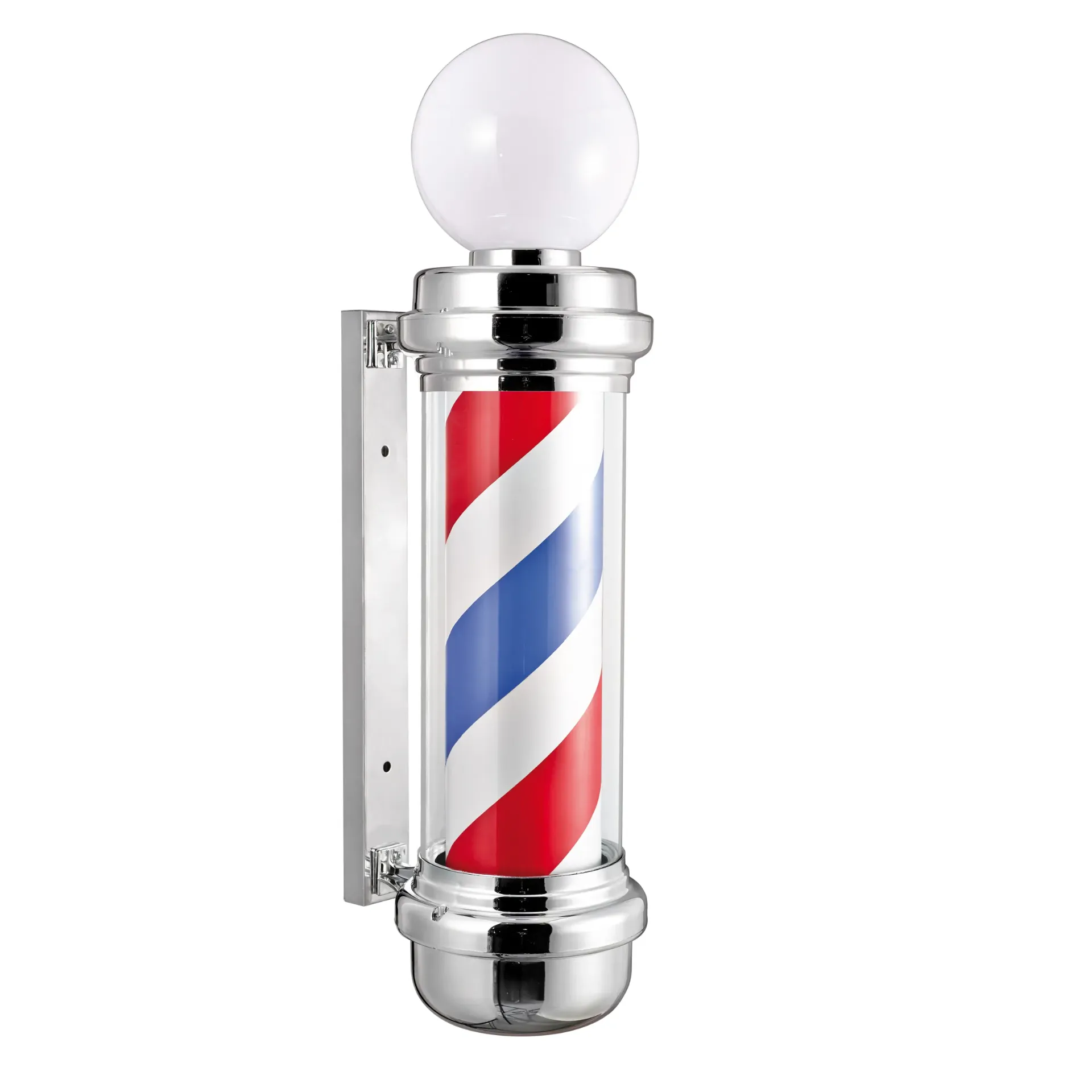 [04744] POLO BARBER CROMADO CON ESFERA LUMINOSA - EUROSTIL