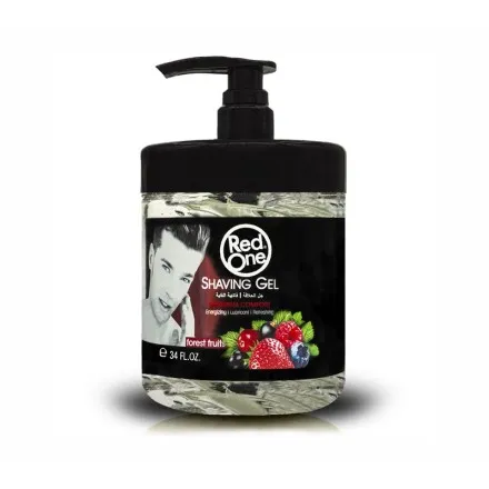 [41887] GEL DE AFEITADO FRUTOS DEL BOSQUE 1 L. - RED ONE