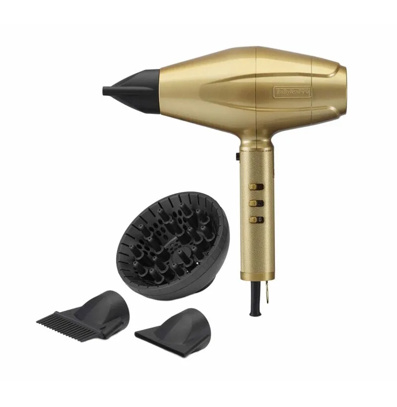 SECADOR DIGITAL GOLD FX 2200W - BABYLISS PRO