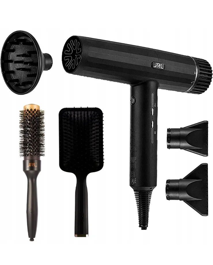 [35515] PACK FORTE PRO+CERAMIV ROUND BRUSH+ANTI-STAIC PADDEL BRUSH - JRL