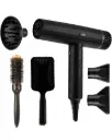 PACK FORTE PRO+CERAMIV ROUND BRUSH+ANTI-STAIC PADDEL BRUSH - JRL