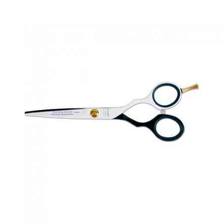 [BFCOR42412] TIJERA CORTE BLACK & WHITE 5.5" - BIFULL