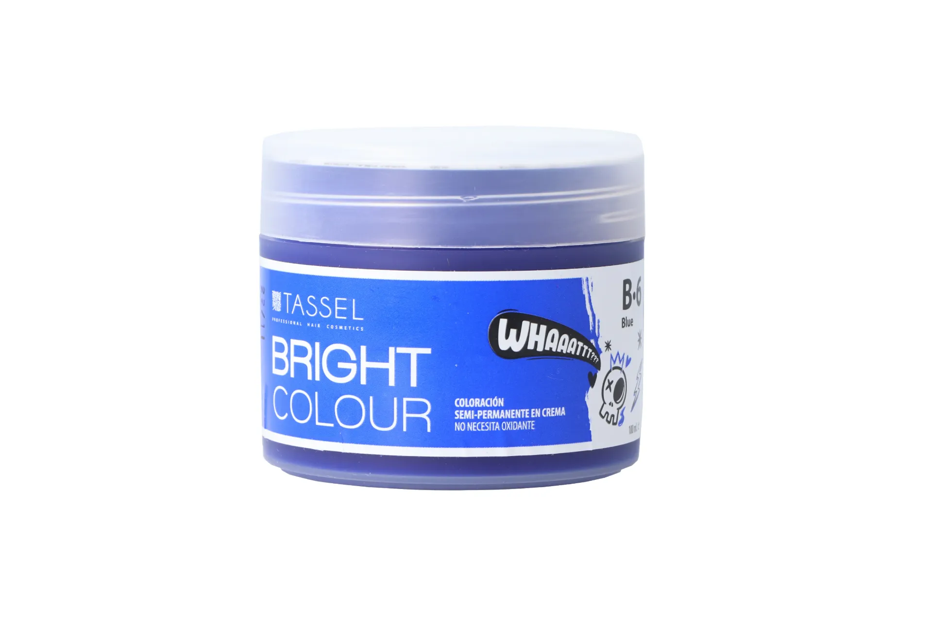 [04446] TINTE FANTASÍA BRIGHT COLOUR B.6 AZUL 100ML - TASSEL