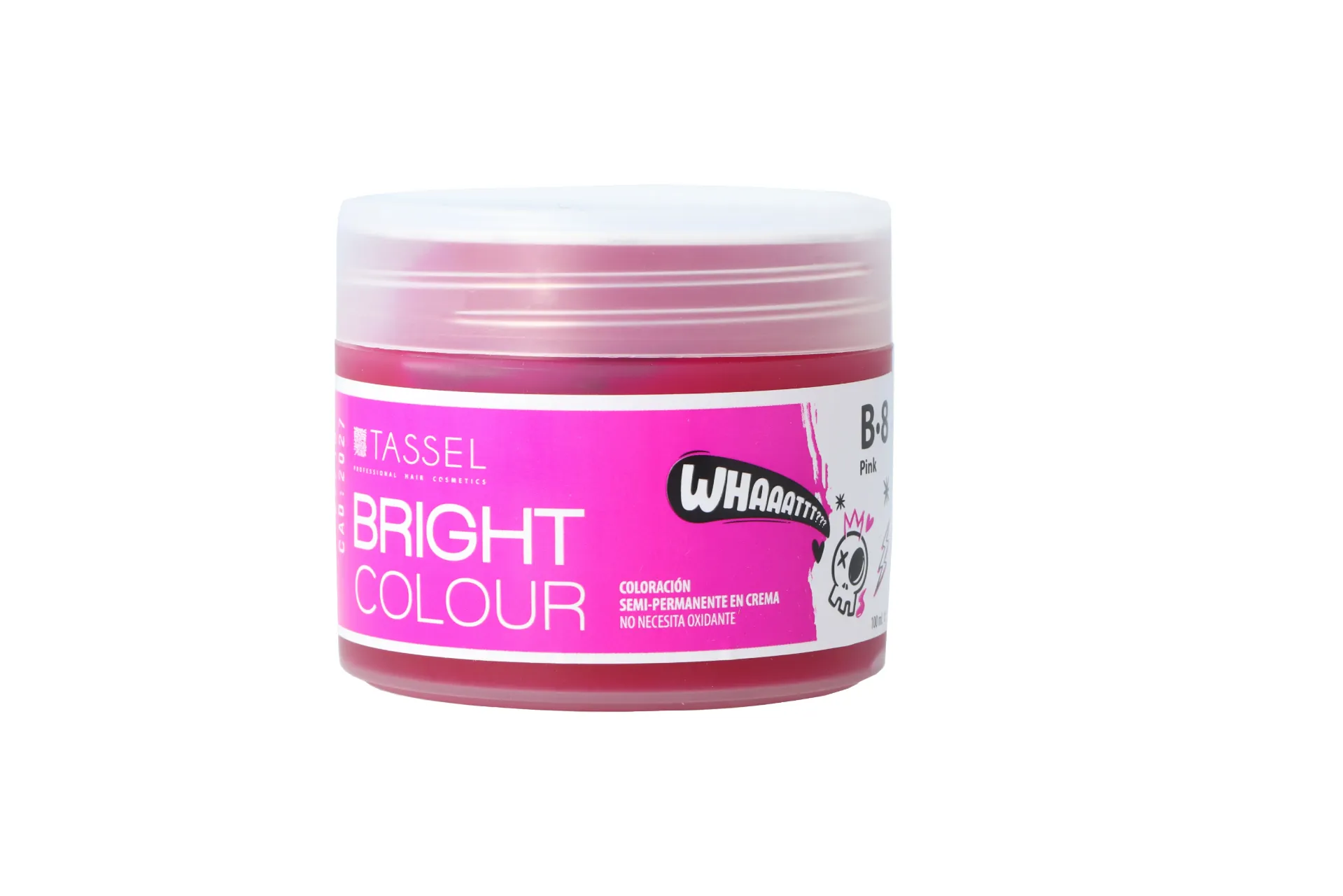 TINTE FANTASÍA BRIGHT COLOUR B.8 ROSA 100ML - TASSEL