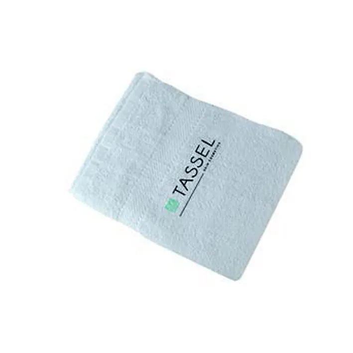 TOALLA 100% ALGODON 100X180 BLANCA - TASSEL