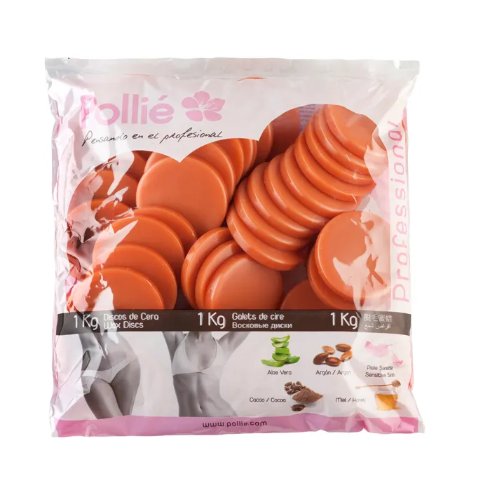 [03919] DISCOS DE CERA 1KG ARGAN - POLLIÉ