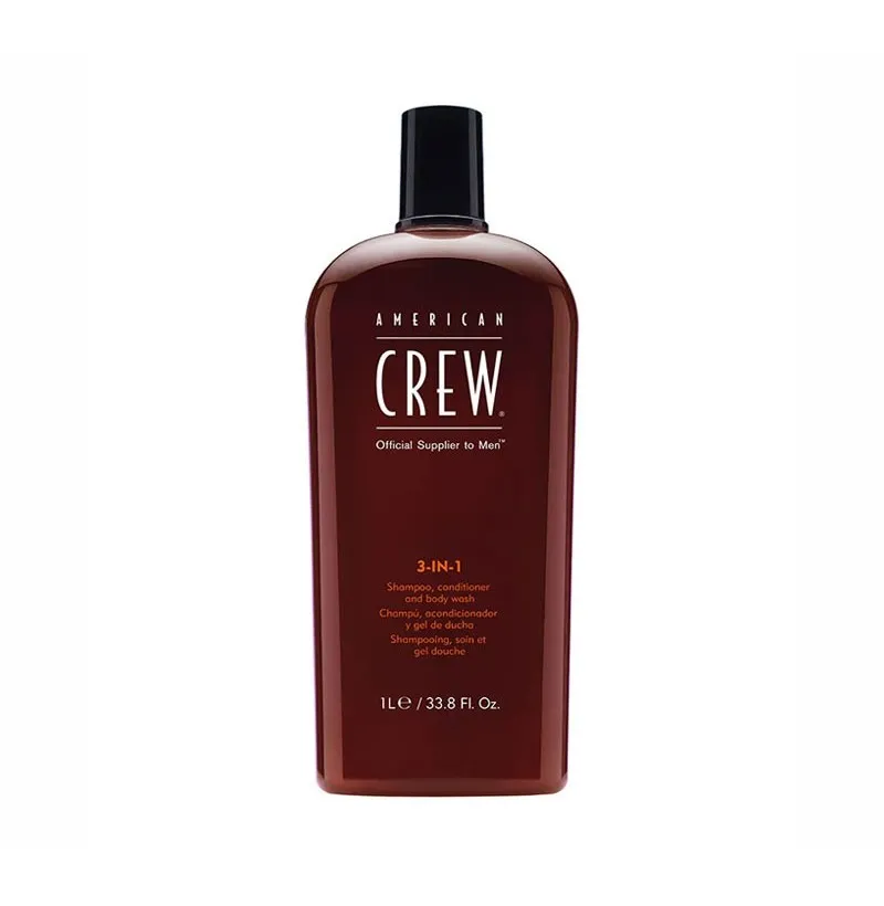 3-IN-1 TEA TREE 1000ML-AMERICAN CREW