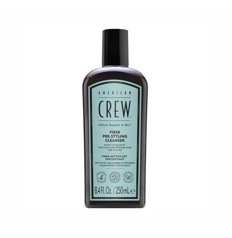 [44222] FIBER SHAMPOO 250ML-AMERICAN CREW
