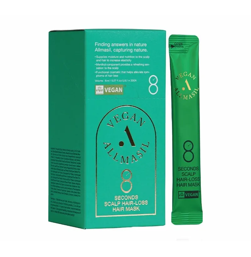 8 SECONDS SCALP HAIR-LOSS HAIR MASKSTICK POUCH 20X8ML-ALL MASIL