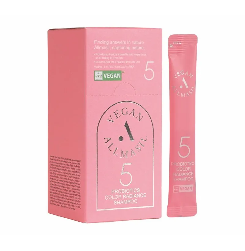 [46617] PROBIOTICS COLOR RADIANCE SHAMPOO STICK POUCH 20X8ML-ALL MASIL
