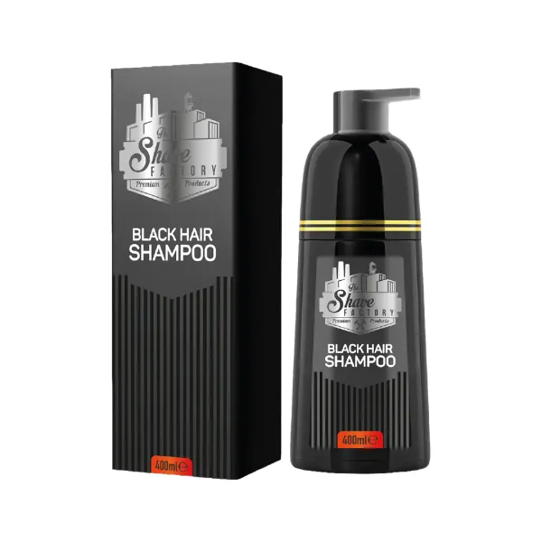 [TS-42312] BLACK SHAMPOO 400ml- THE SAVE FACTORY