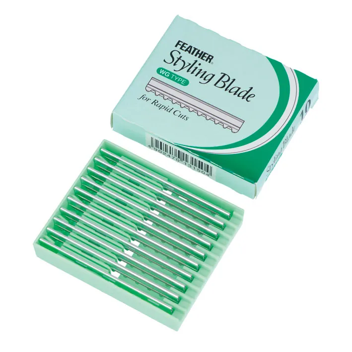 [07159] CAJA 10 CUCHILLAS STYLING BLADE WG TYP - FEATHER