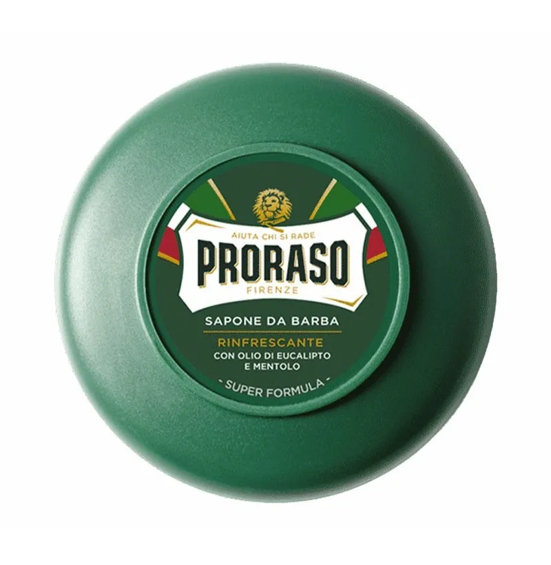 [47520] JABON DE BARBA ACEITE DE EUCALIPTO 150ML- PRORASO