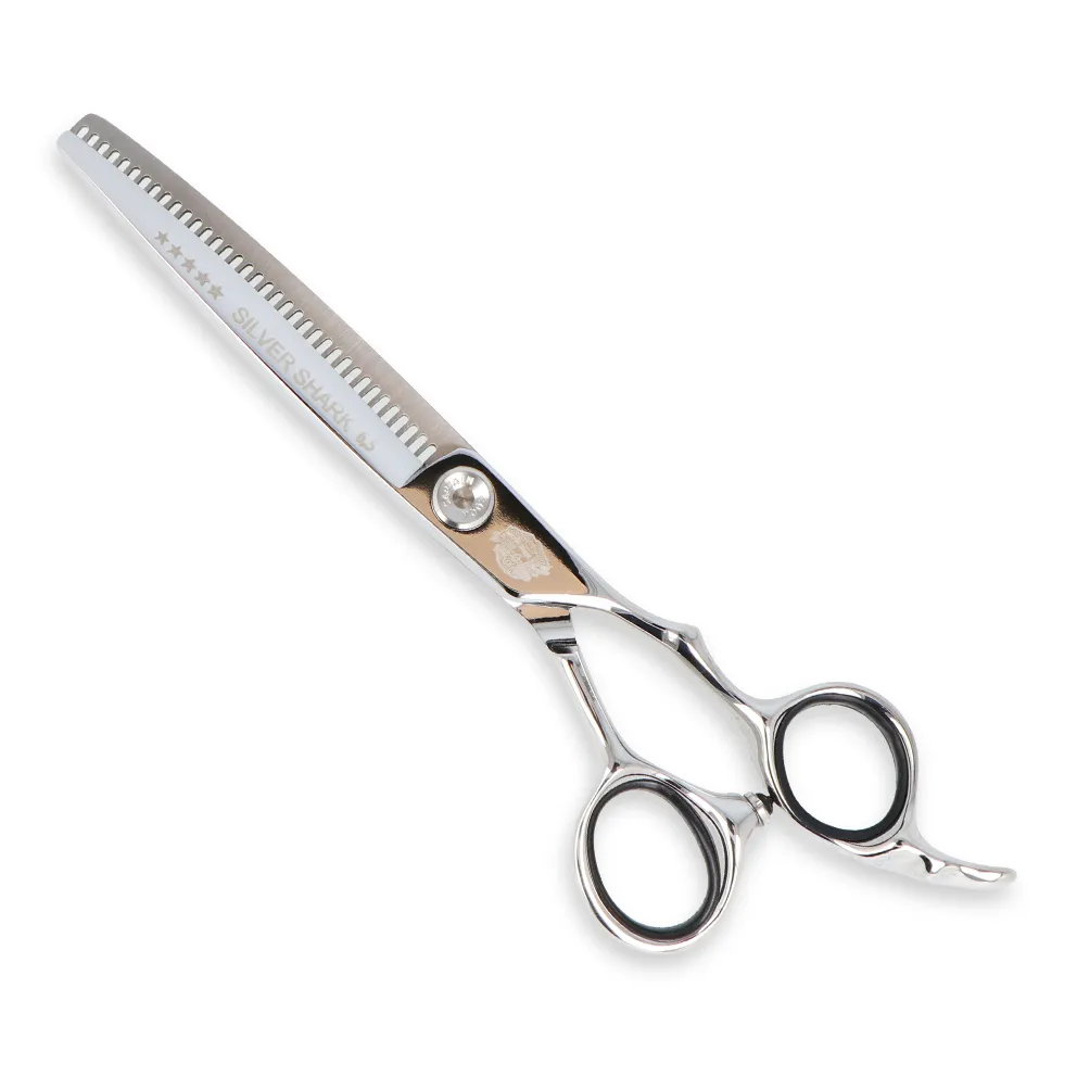 [09358] TIJERA ESCULPIR 6.5" SILVER SHARK - CAPTAIN COOK