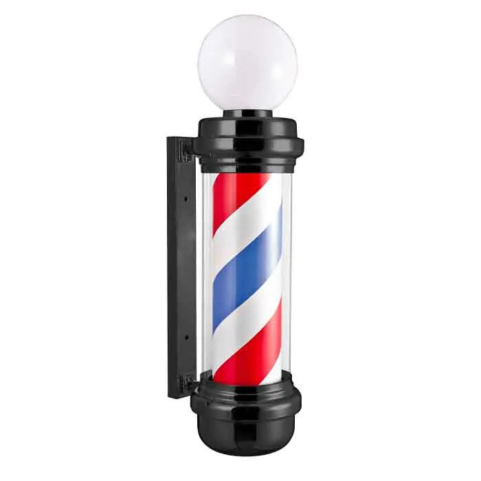 [04744/50] POLO BARBER CROMADO NEGRO CONESFERA LUMINOSA - RAGNAR