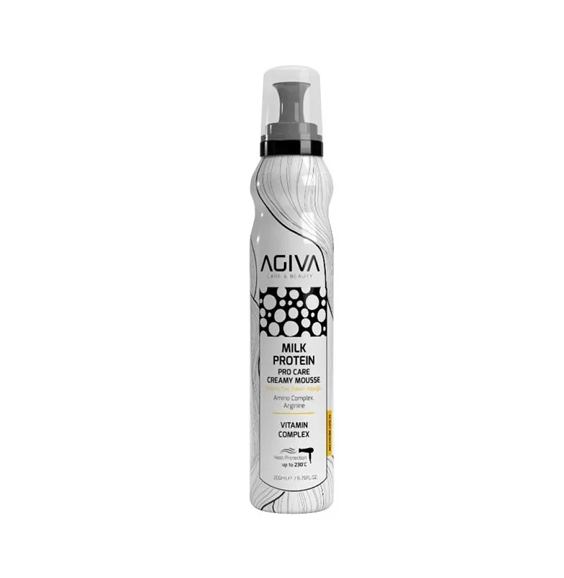 ESPUMA/ MOUSSE MILK PROTEIN PRO CARE 200ml - AGIVA