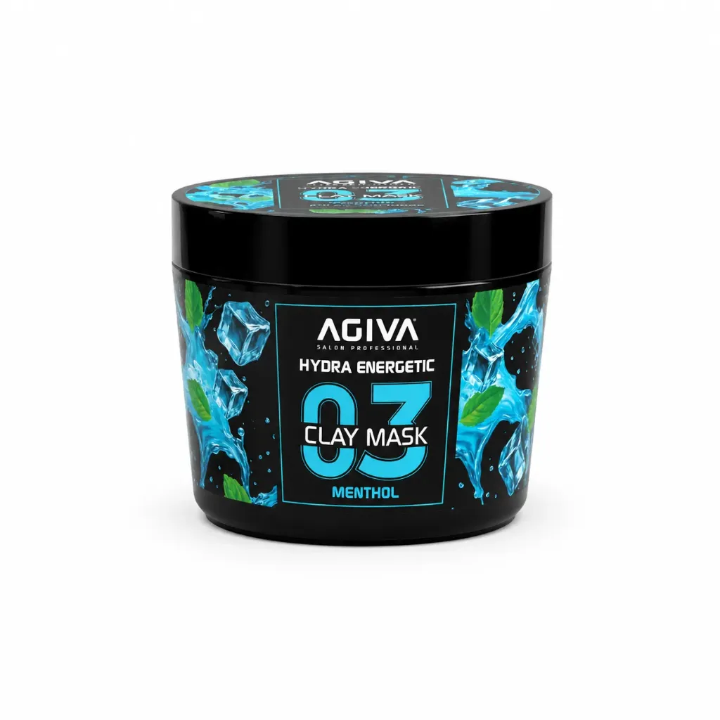 MASCARILLA DE ARCILLA HYDRA ENERGÉTICA CON MENTOL 03 300ML - AGIVA