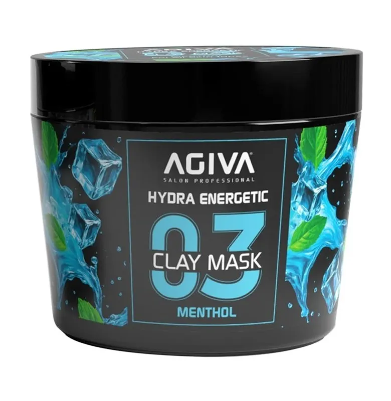HYDRA ENERGETIC CLAY MASK MENTHOL 03 300ml - AGIVA