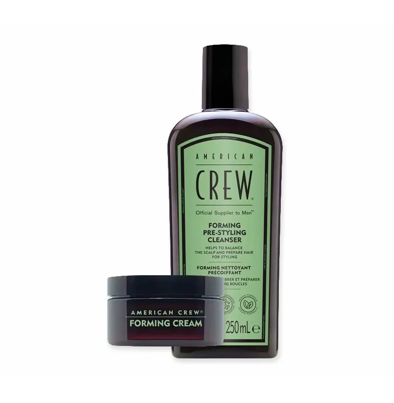 [47498] PACK FORMING DUO STYLING CLEANSER+CREAM - AMERICAN CREW