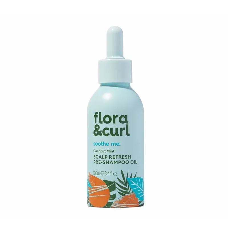 [41394] ACEITE PRE-CHAMPÚ REFRESCANTE COCO-MENTA 100ML - FLORA CURL