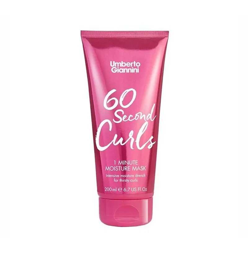 [43720] 60 SEC CURL MOISTURE MASK 210G - UMBERTO GIANNINI