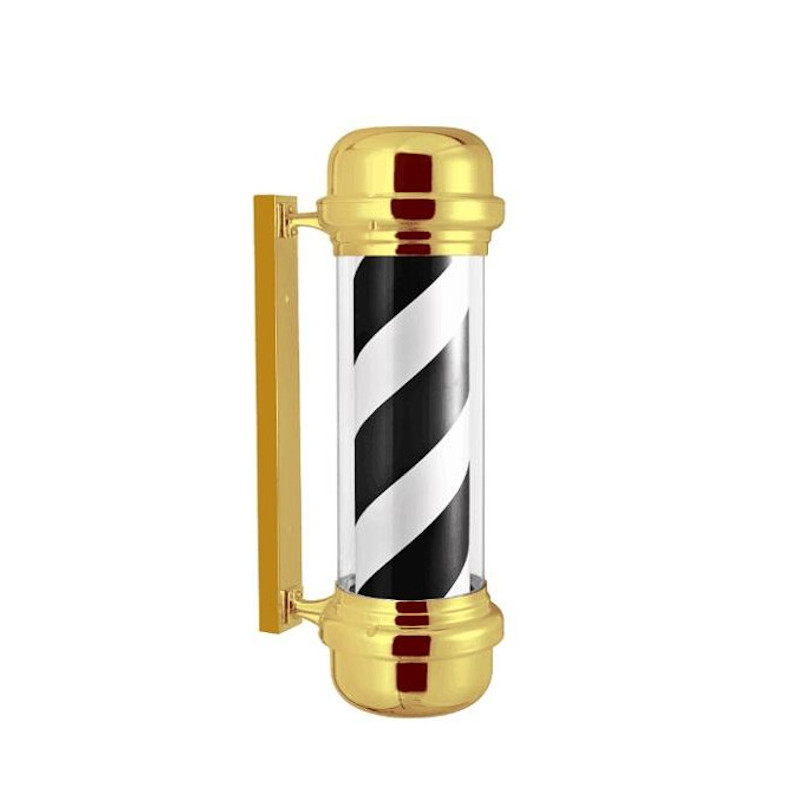 POLO BARBERO ORO Y NEGRO SIN ESFERA - INPHINITA