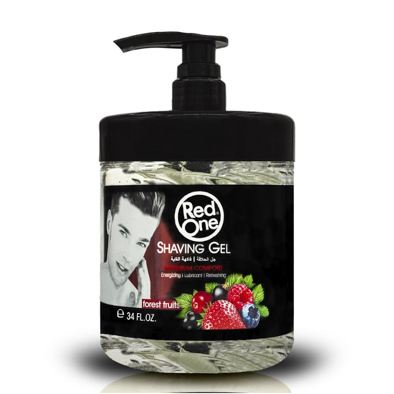 GEL AFEITADO FRUTOS DEL BOSQUE 1000ML - RED ONE