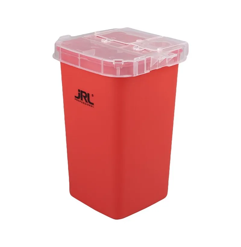 CONTENEDOR ROJO PARA DESECHAR HOJAS DE AFEITAR - JRL
